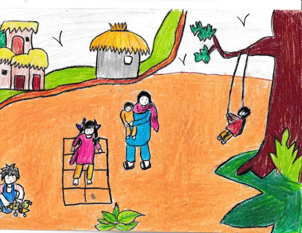 Rimsha Aslam Class 8 School KGS Topic , Imaginative - HaraPatta